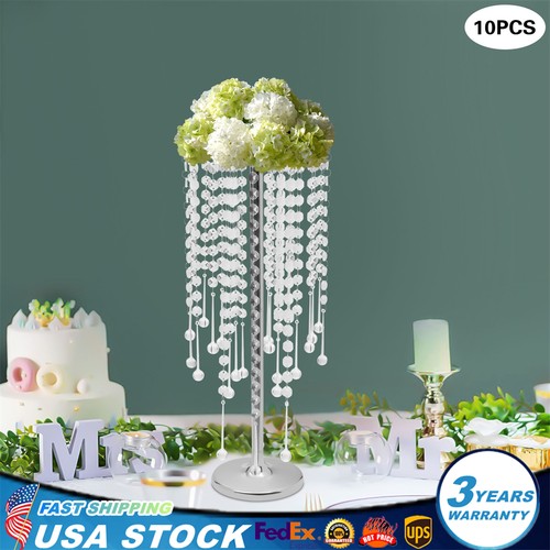 10pcs crystal flower - 10pcs,
