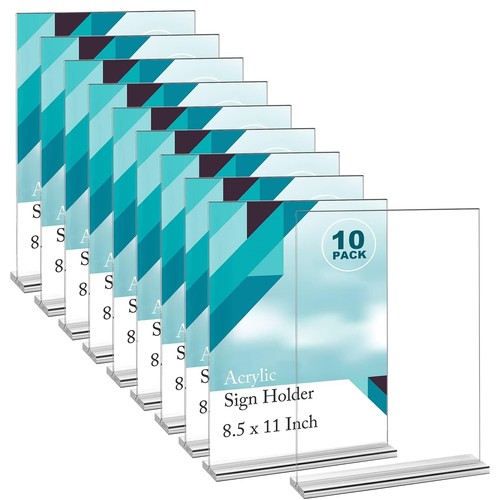 Pack acrylic sign holder - pack,